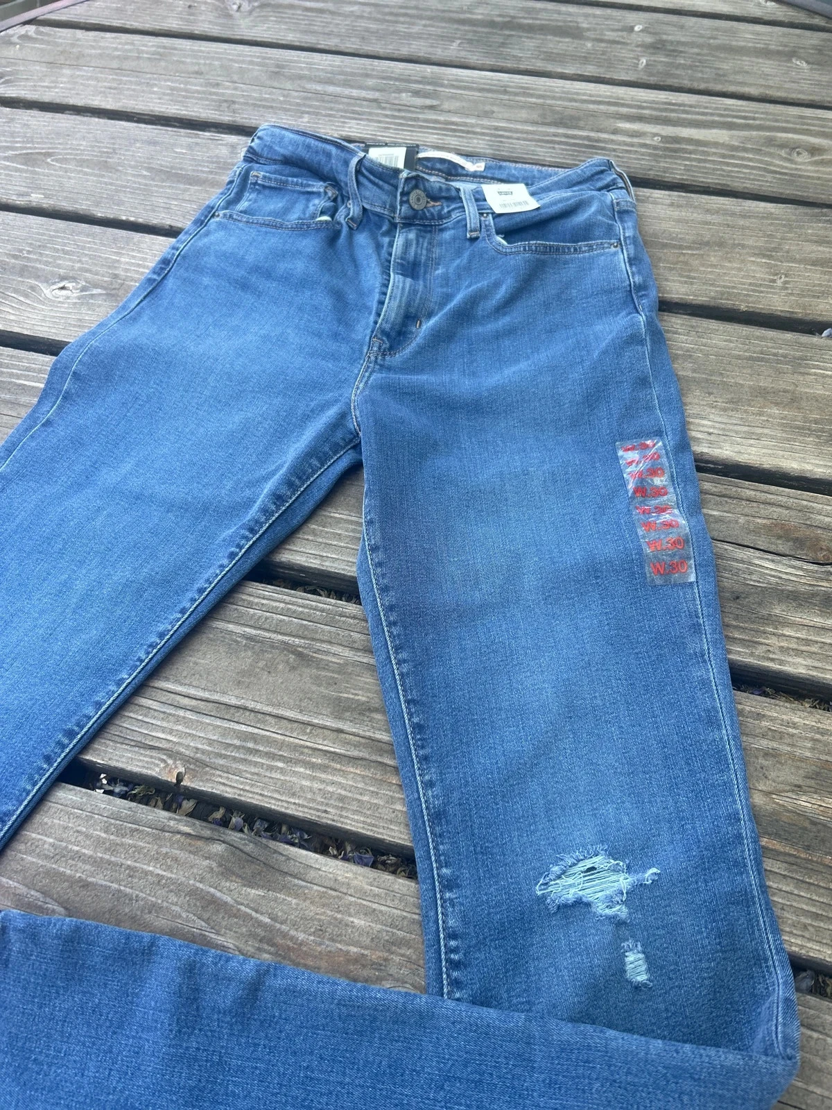 Jeans Levi's novo tamanho W30 L32 Modelo 725 – photo 4